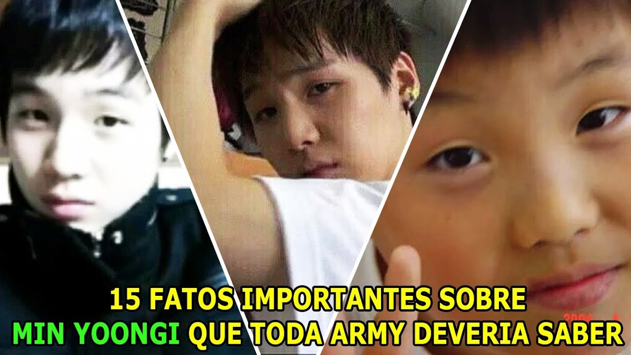 15 FATOS IMPORTANTES SOBRE MIN YOONGI QUE TODA ARMY DEVERIA SABER