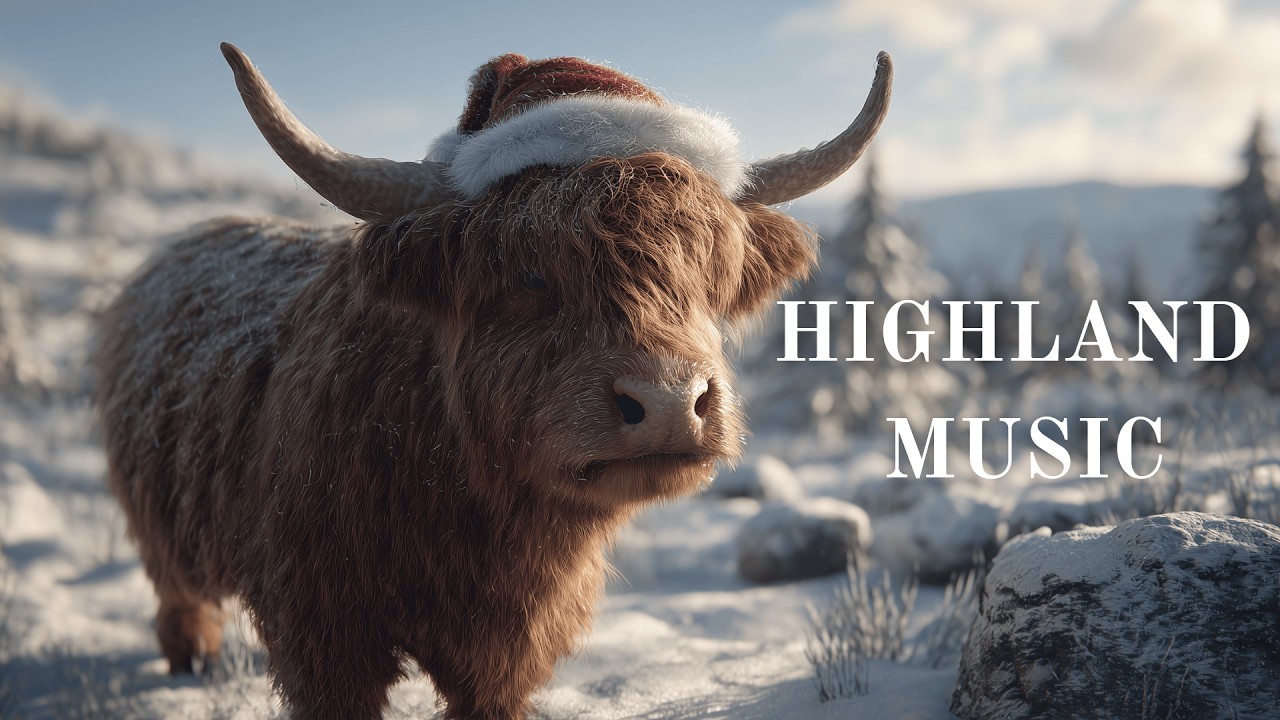 Even the Highland Cow Feels This Celtic Christmas Calm