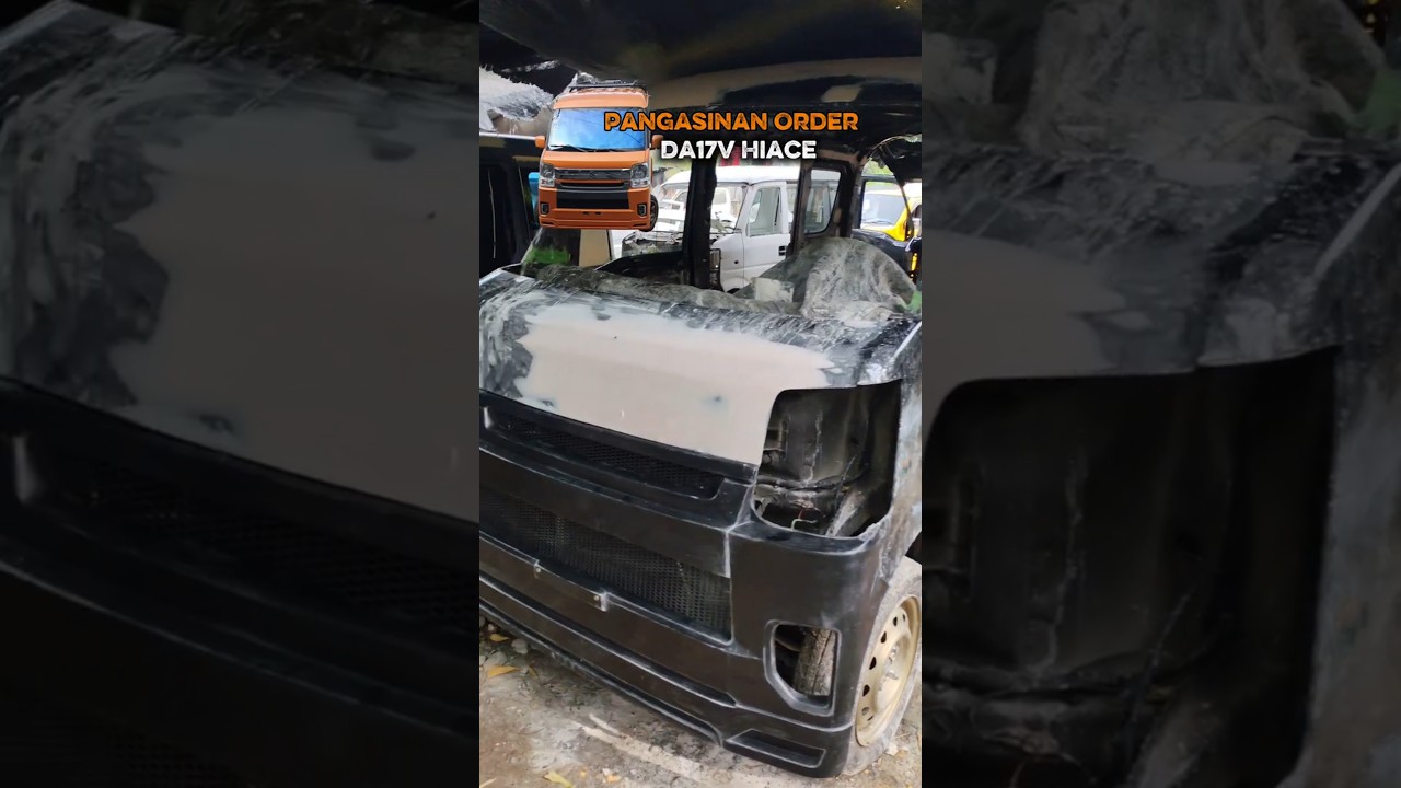 Da17v Hiace Full Setup & Modified for Pangasinan Order #madetoorder #da17v #minivan