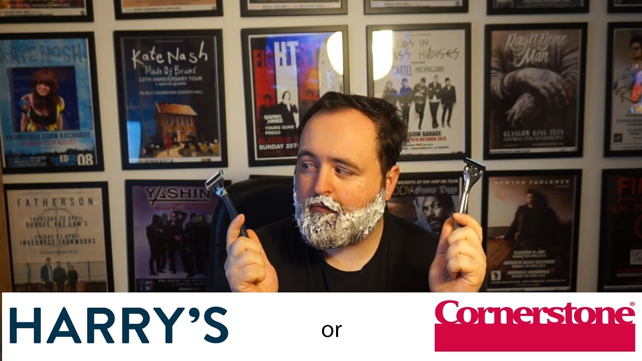Harrys or Cornerstone.. Which is better? Shaving subscription box review