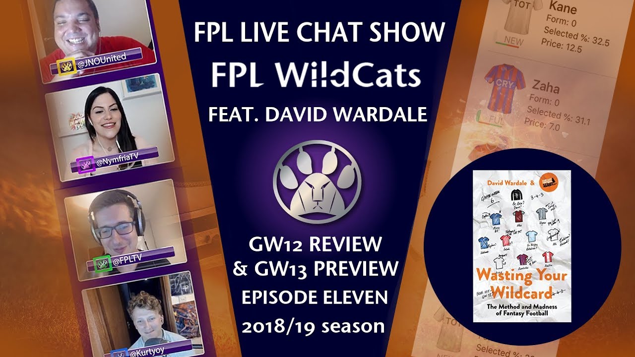 FPL WILDCATS! FANTASY PREMIER LEAGUE SHOW | Gameweek 13 | E11 w/ DAVID WARDALE