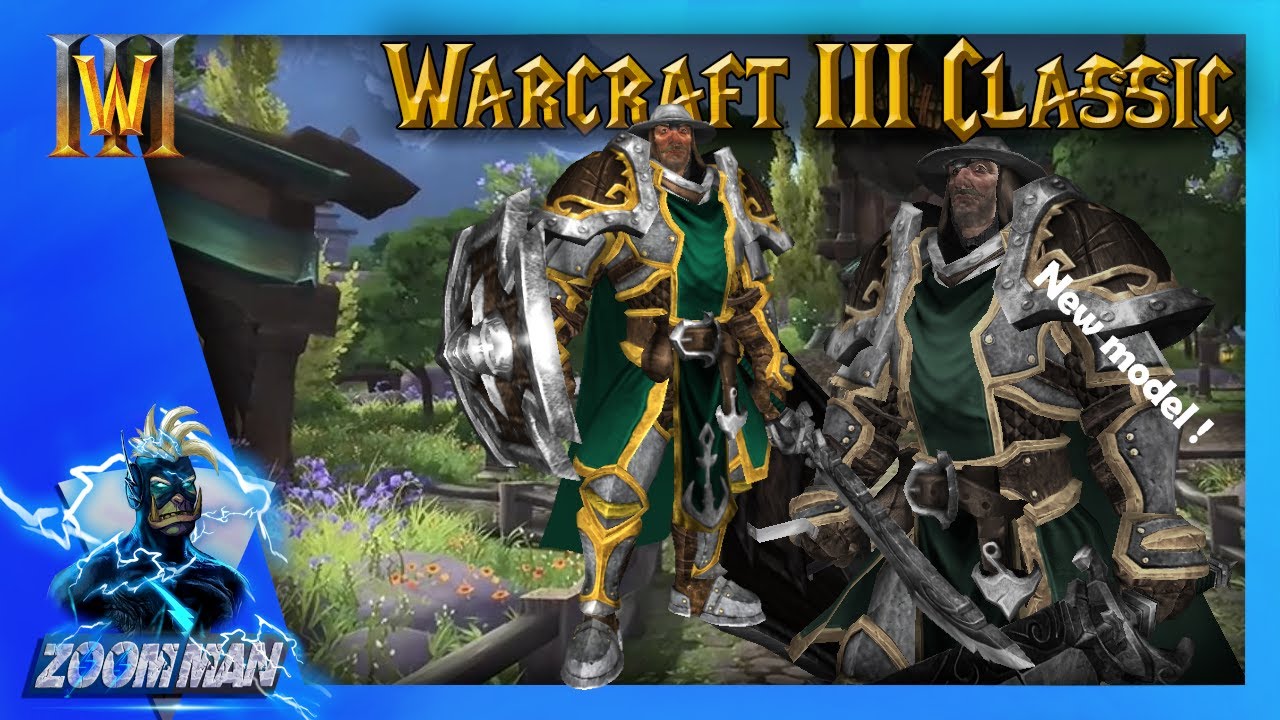 Warcraft III Classic Model: Captain Kul'tiras | ZoomMan