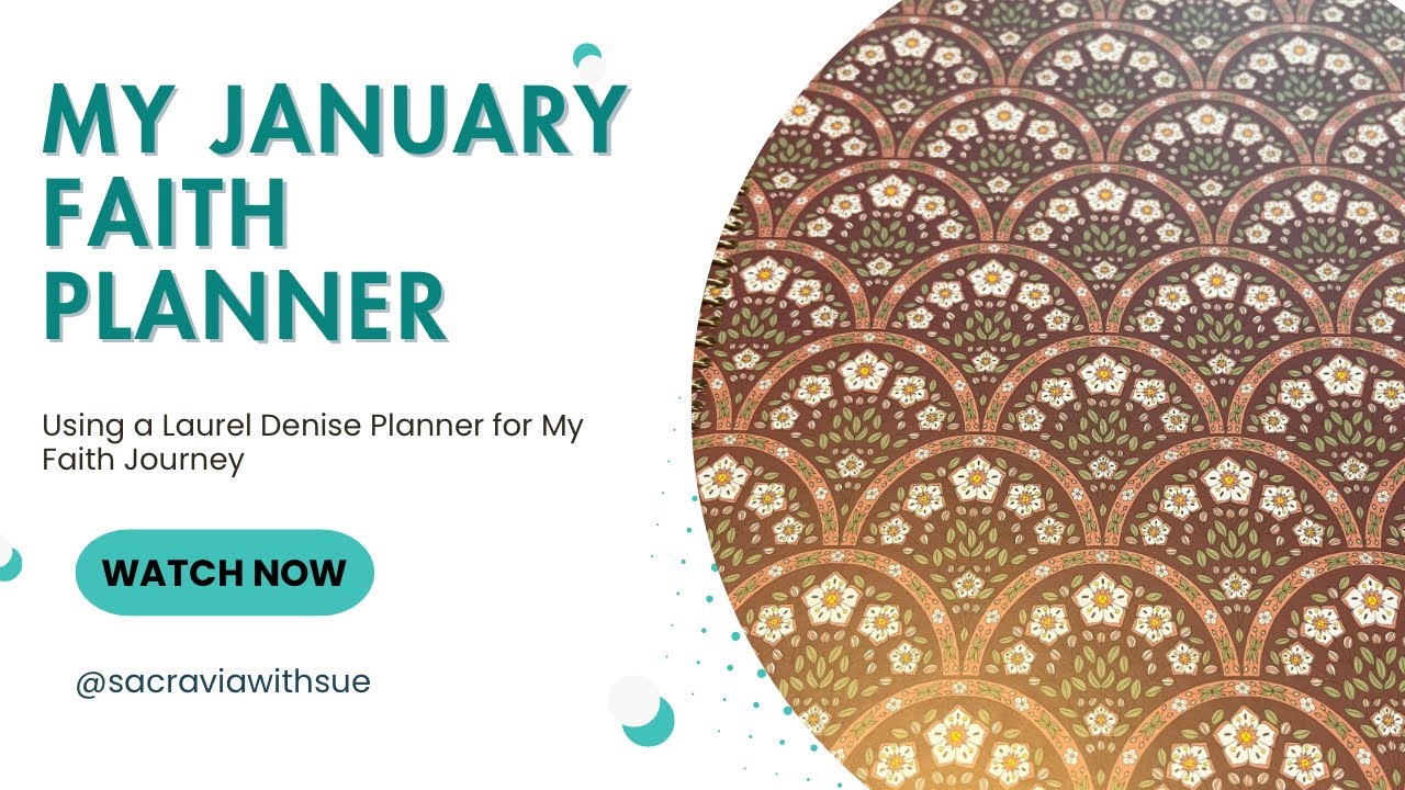 My January Faith Planner