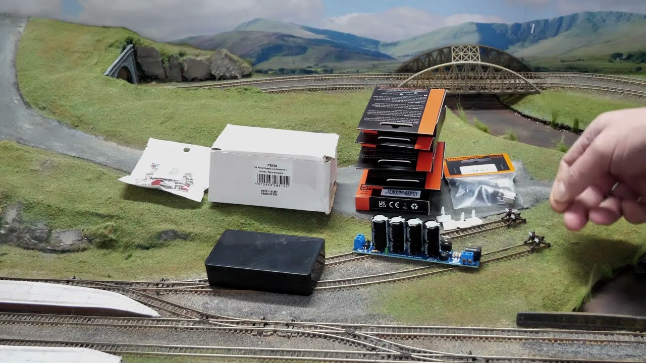 N Gauge 4x2 Layout Part 9 Wiring up the point Motors, not the most exciting job in the world.