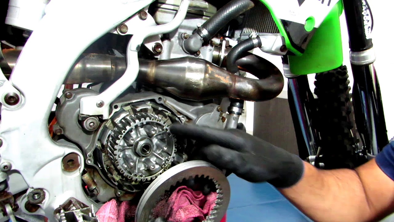 TROCA DE EMBREAGEM KAWASAKI 450/250 ENDURO IMPORTADA ANO 2012