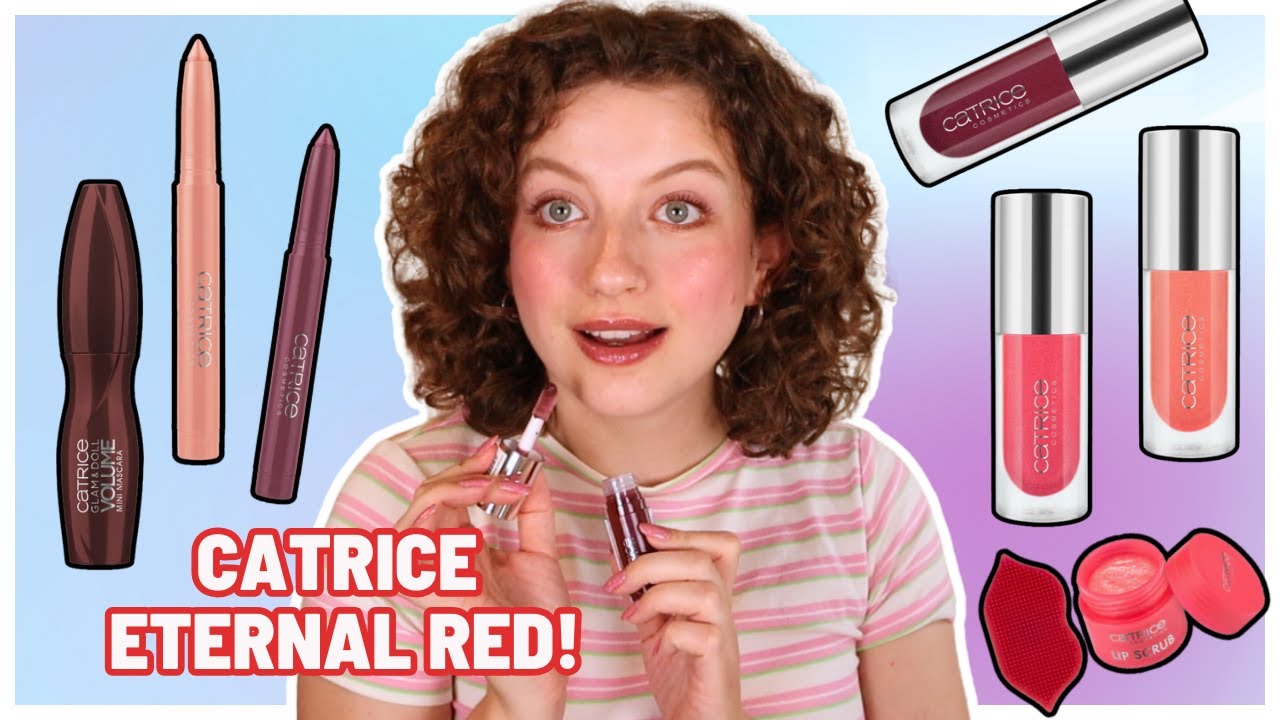 NEW! CATRICE ETERNAL RED TESTED / SWATCHES, LOOK + FIRST IMPRESSIONS