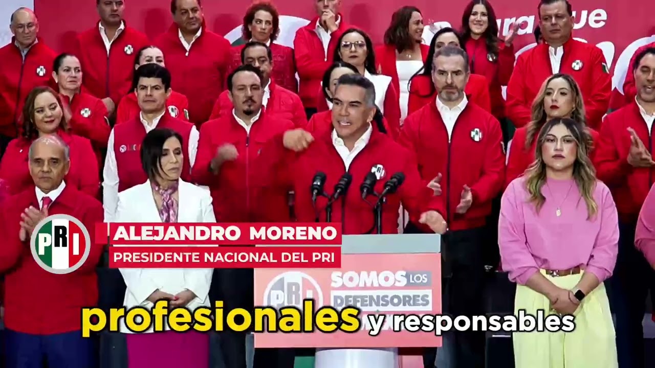 Mensaje del presidente Alejandro Moreno - Defensores de México 