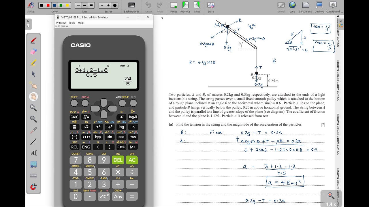 9709/42/O/N/24 -- A LEVEL MATHEMATICS MECHANICS PAPER 42 OCT/NOV 2024 PART 2