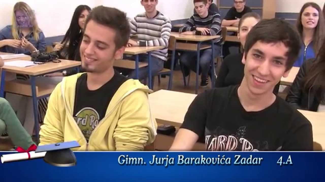 2014 GJB Zadar - Maturalna zabava_Predstavljanje 4a,4b,4d