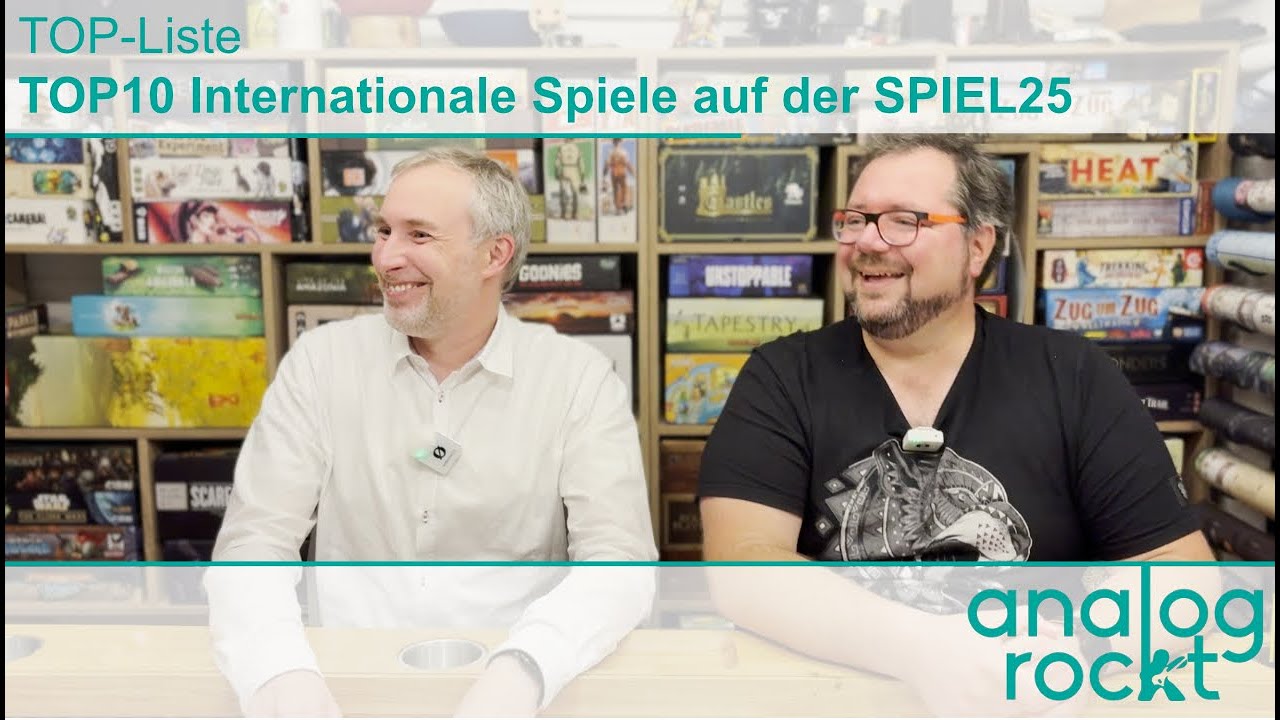 Unsere TOP10  internationale Spiele auf der SPIEL 25