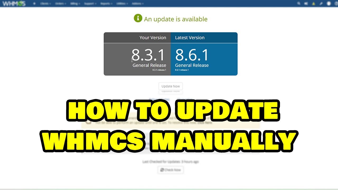 How To Update WHMCS Manually (Updated 2023)