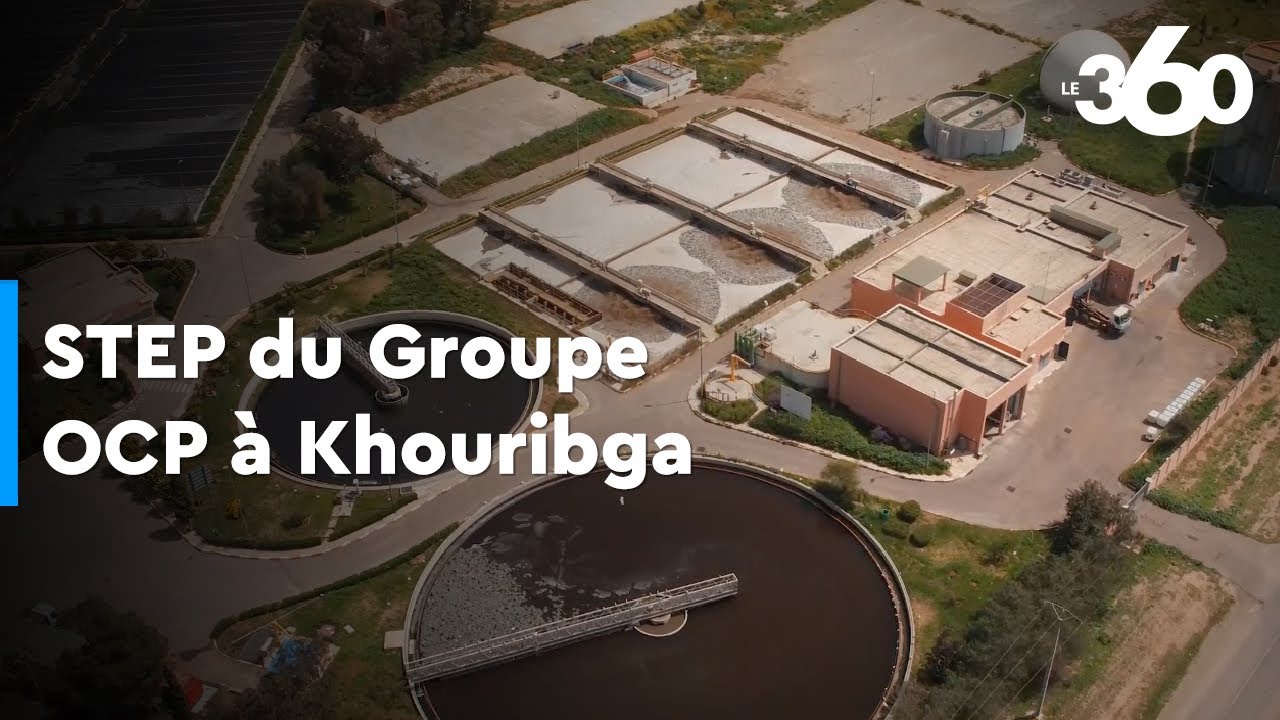 Traitement des eaux usées: à la station d'épuration du Groupe OCP à Khouribga, rien ne se perd