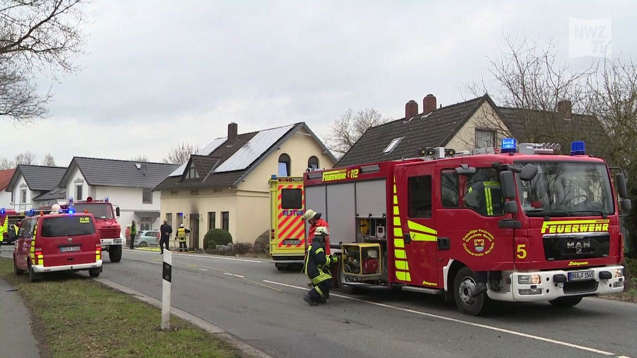 Berne: Küchenbrand fordert Großeinsatz