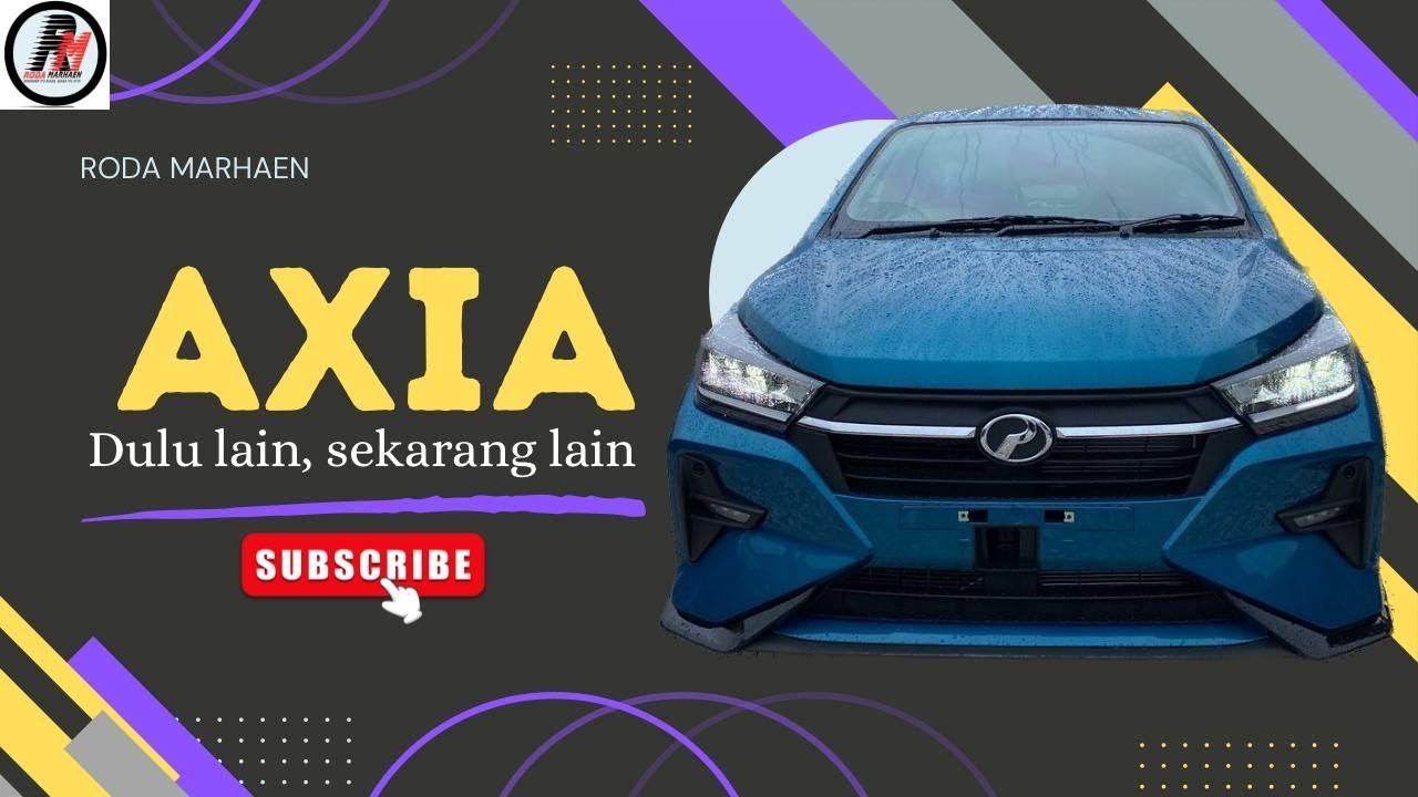 The New Axia !! Perodua tak kedekut