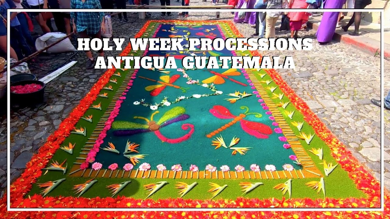 HOLY WEEK PROCESSIONS, Antigua Guatemala, Guatemala