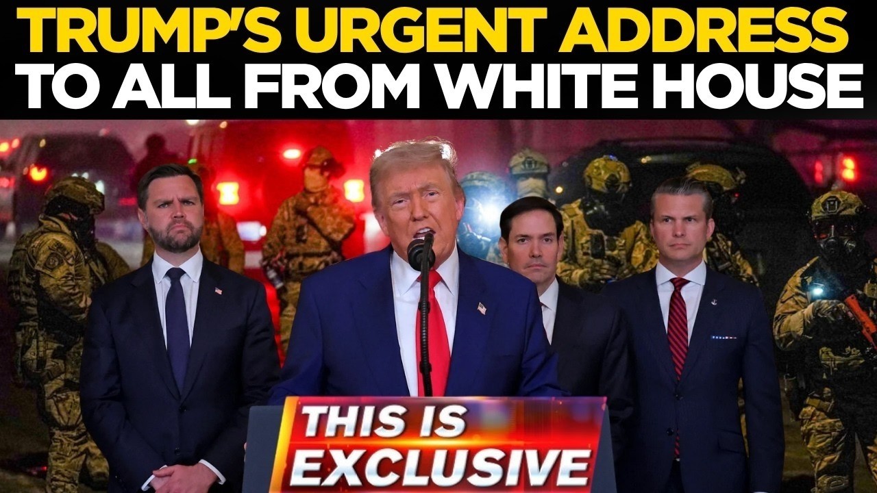 US News LIVE | Trump Shocks Entire Nation With Bombshell Announcement | Trump LIVE | White House