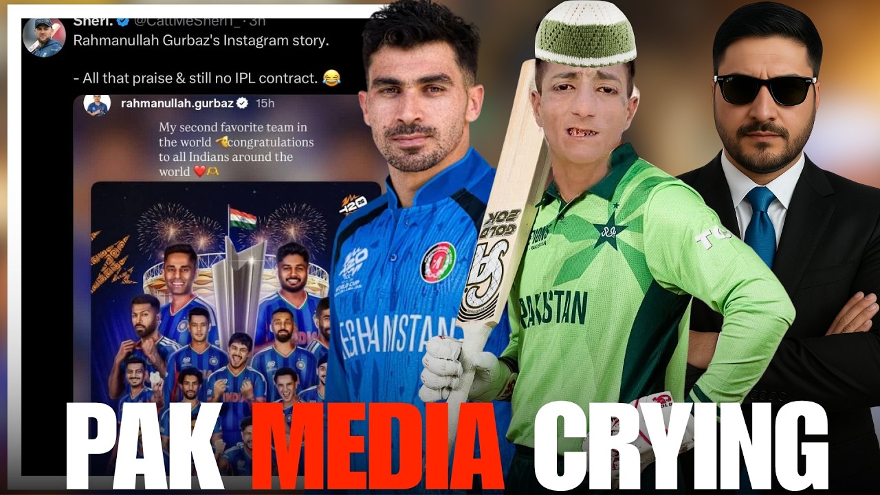 Pakistani Fans Angry After Afghan Players, Including Gurbaz, Congratulate India on World Cup