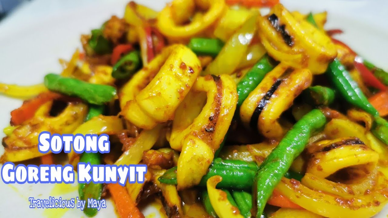 Resepi Sotong Goreng Kunyit || Ala ala Chef gitu!!!