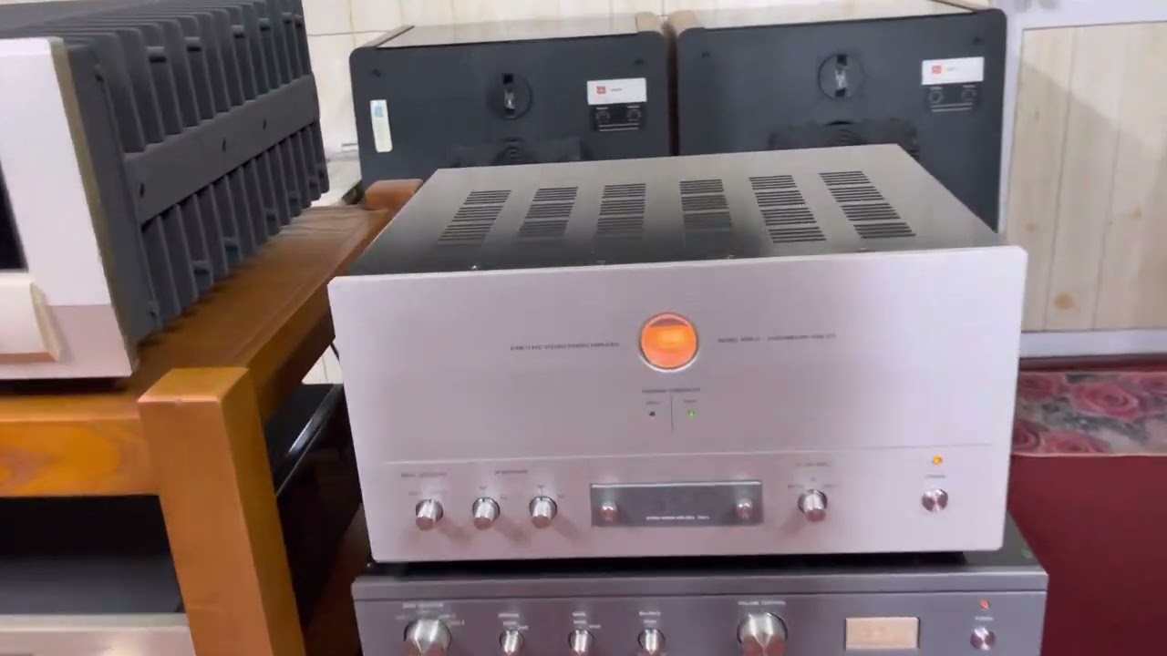 Bộ AIRTIGHT atc3/atm4 gép với loa Tannoy cantubury 15 đầu esoteric d05/p05