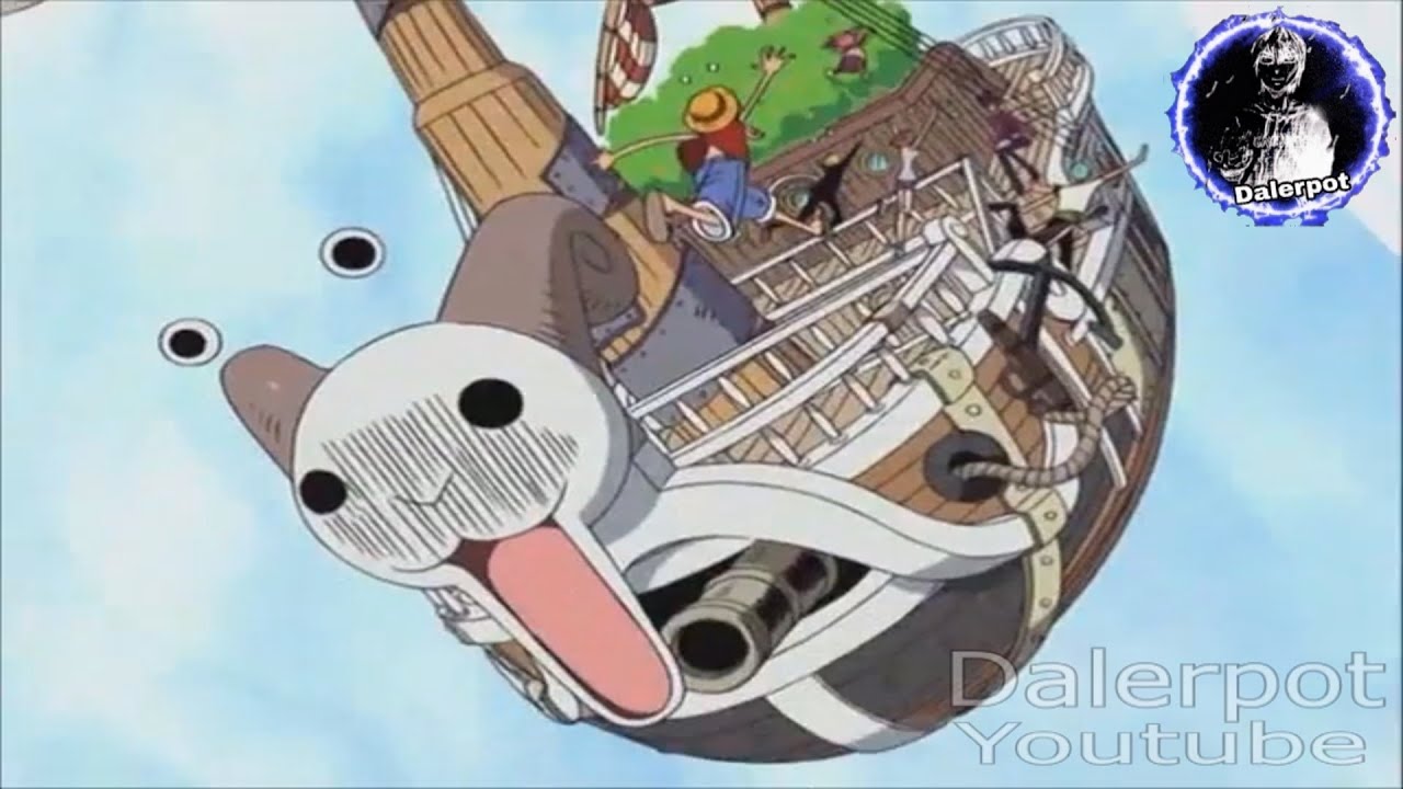 Ca&iacute;da desde la isla del cielo l one piece