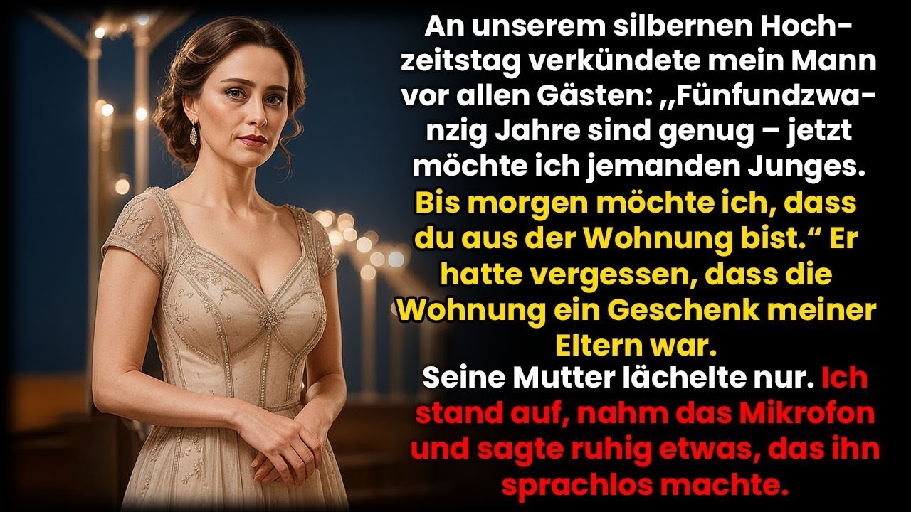 An unserem 25. Hochzeitstag schenkte mir mein Mann die Scheidung statt eines Geschenks