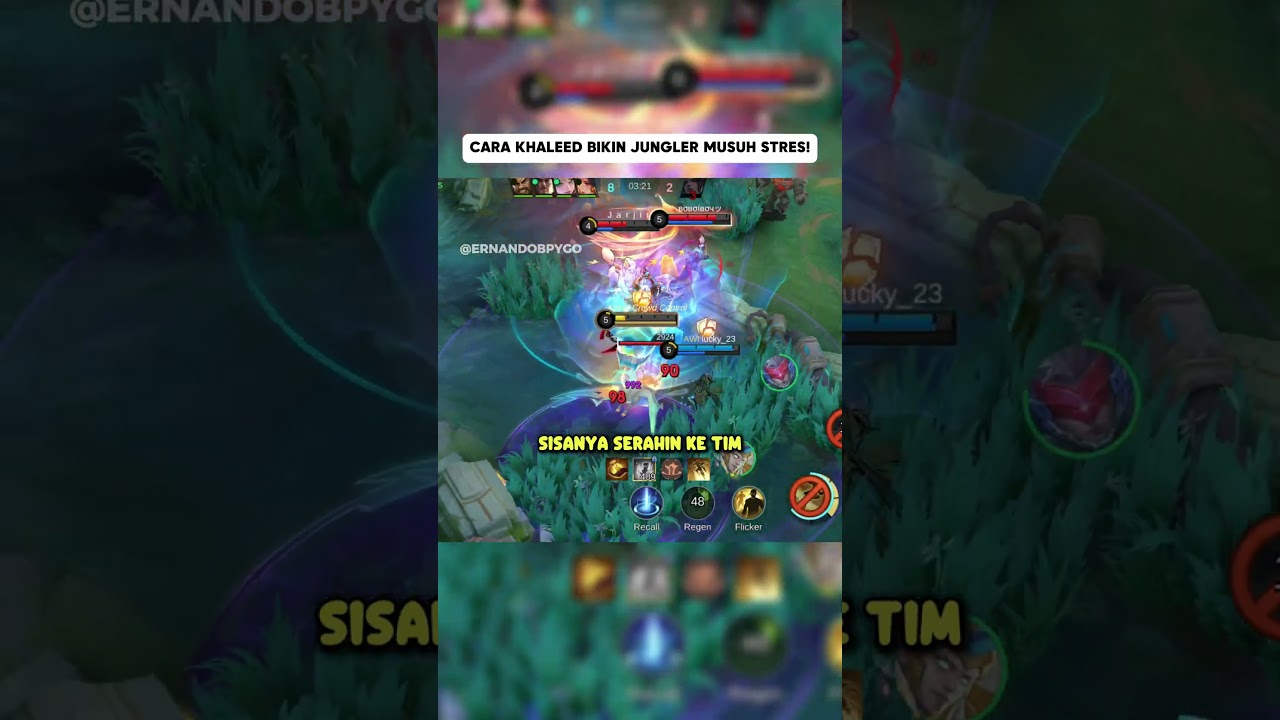 CARA KHALEED ROAMER BIKIN JUNGLER KESIKSA!