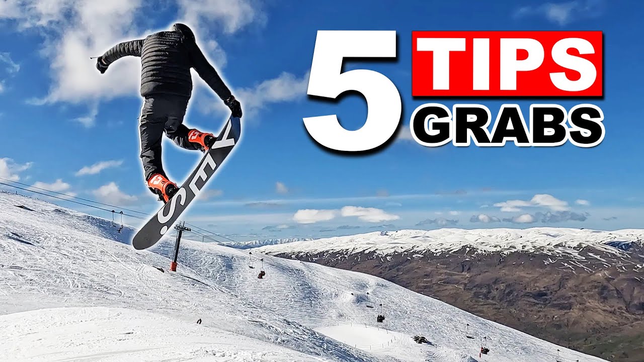 5 Tips For Learning Snowboard Grabs