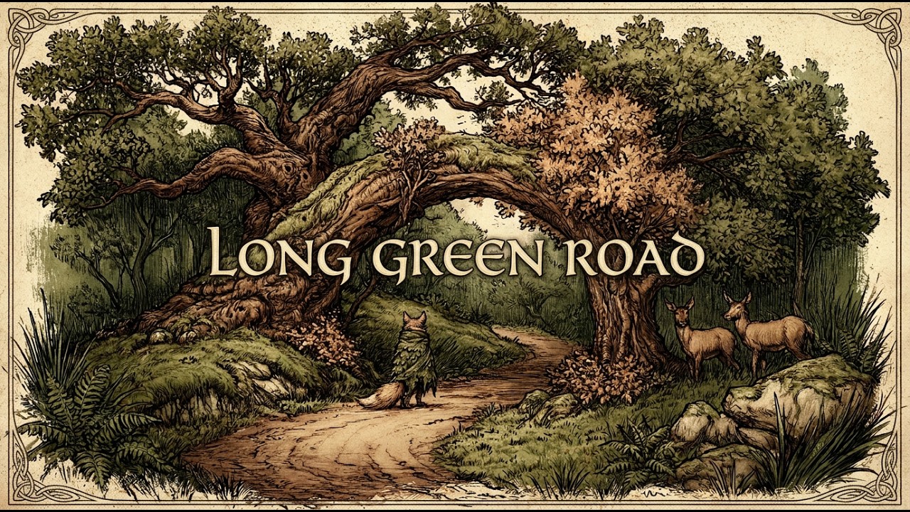 Peaceful Medieval Fantasy Music for Reading & Calm 🍃 The Deer Keeper&rsquo;s Long Green Road