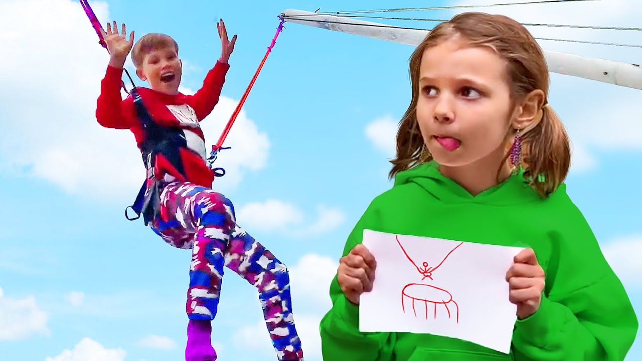 Нарисуй и я куплю тебе это Челлендж от Макс и Кати