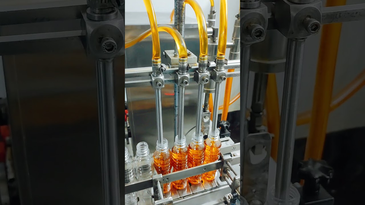Oil filling machine || Amazing oil filling || Cooking oil filling