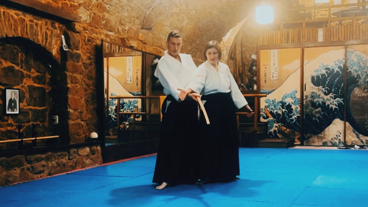 Aikido: Shomen uchi by Daniele MONTENEGRO sensei - Volterra 2025