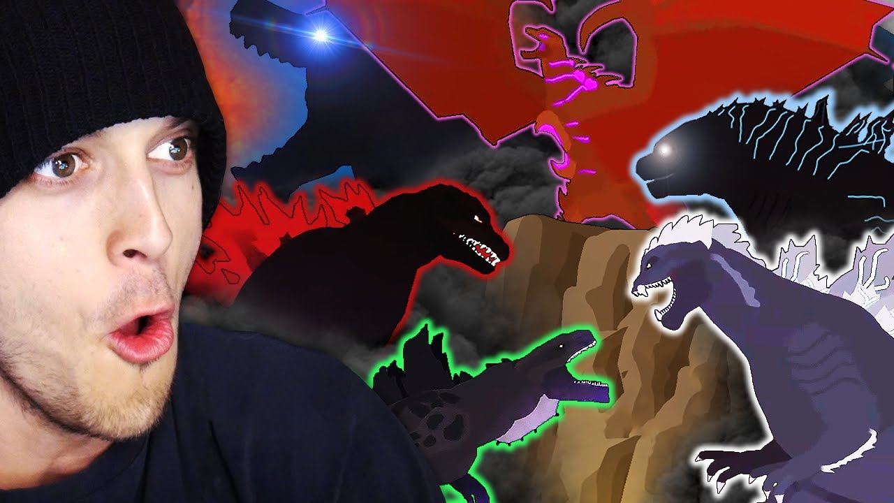 АНИМАЦИЯ В GODZILLA BATTLE ROYALE — ЭТО БЕЗУМИЕ (Реакция)