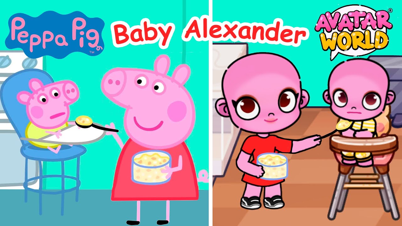 Peppa Pig in Avatar World | The Baby Alexander 👶🍼 (Full episode)