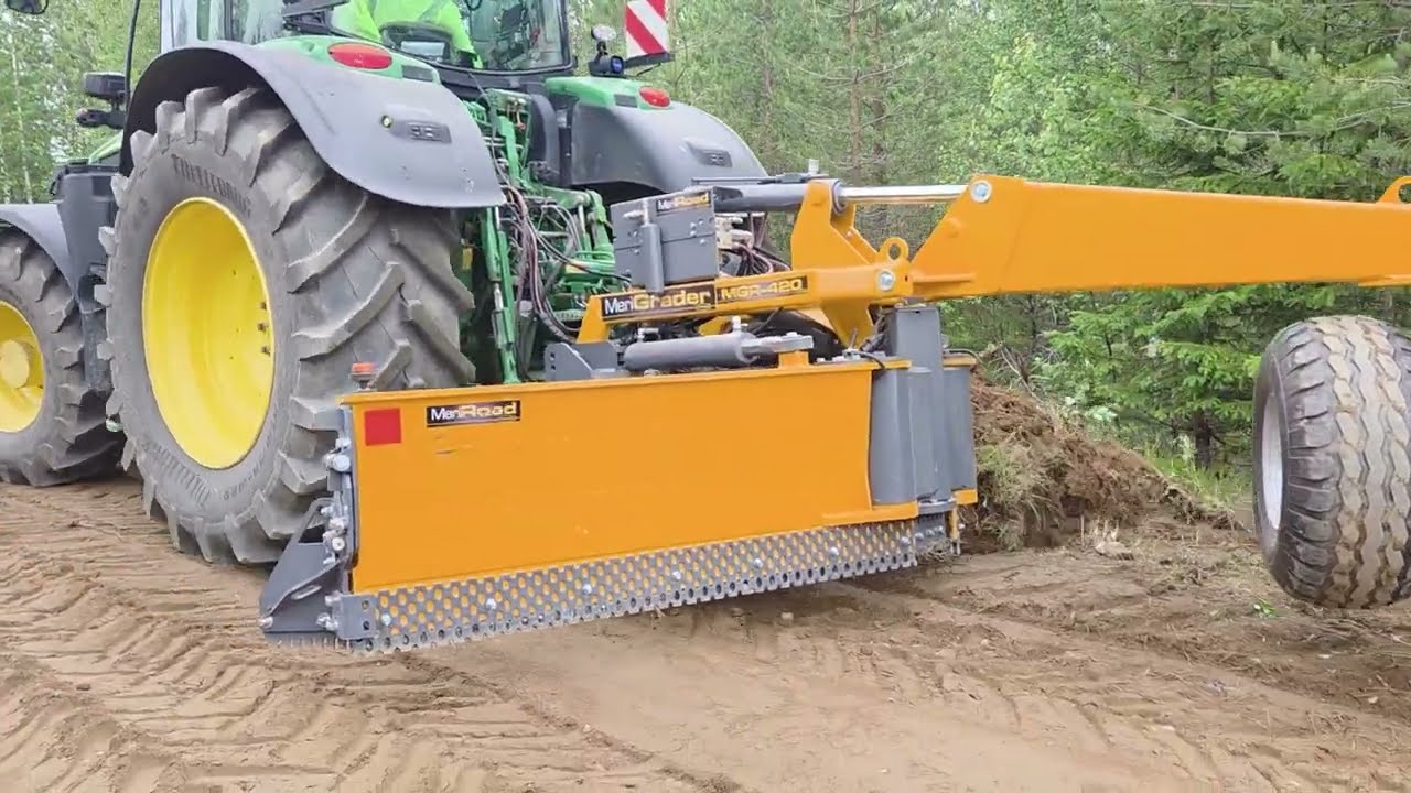 Complete Forest Road Rehabilitation with MeriRoad Equipment | Crushing, Grading and Compaction