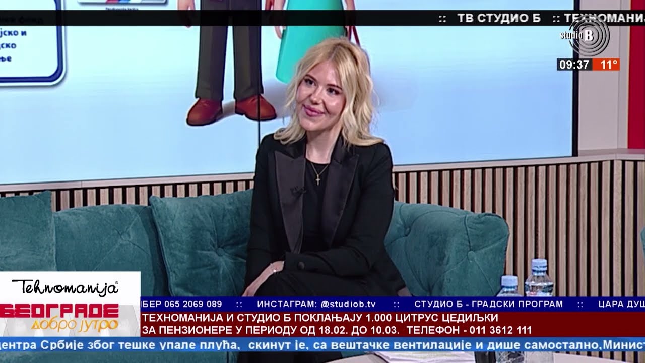 BEOGRADE DOBRO JUTRO -- Jelisaveta Milojević, costume assistant - Zimske olimpijske igre 2026