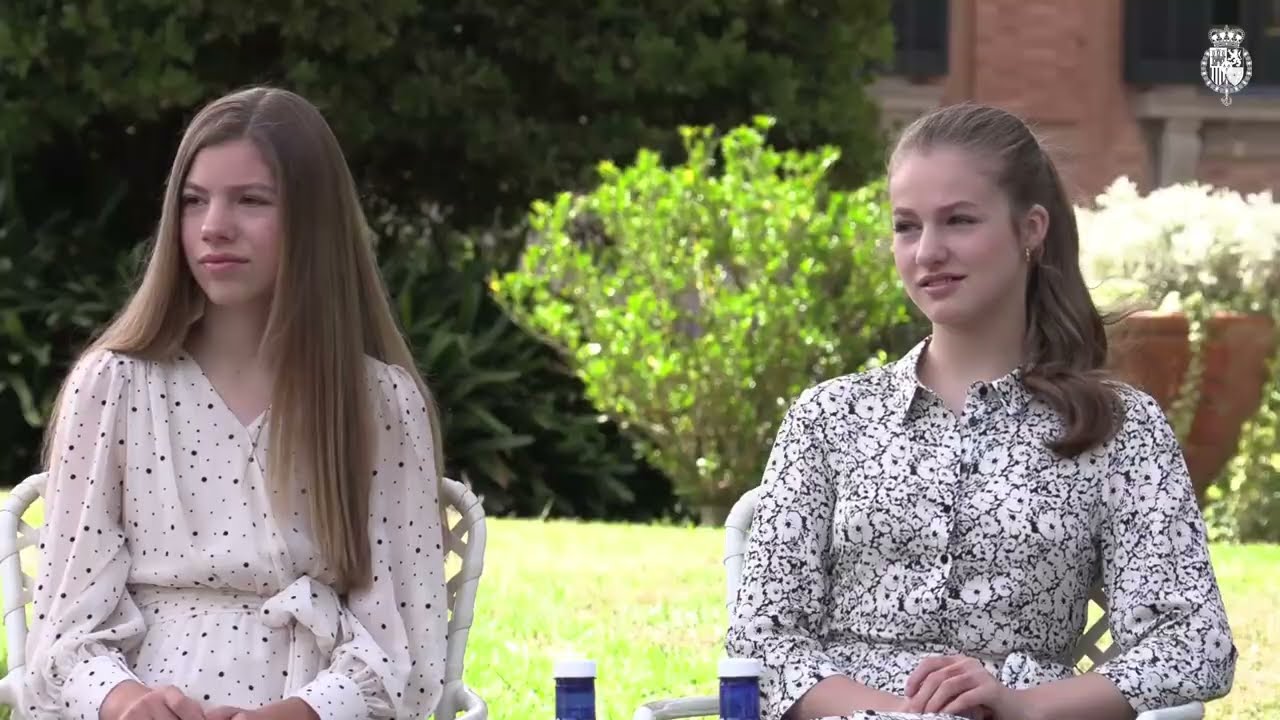Doña Leonor y Doña Sofía en Taller impartido por Hadi Partovi, con jóvenes de la Fundación