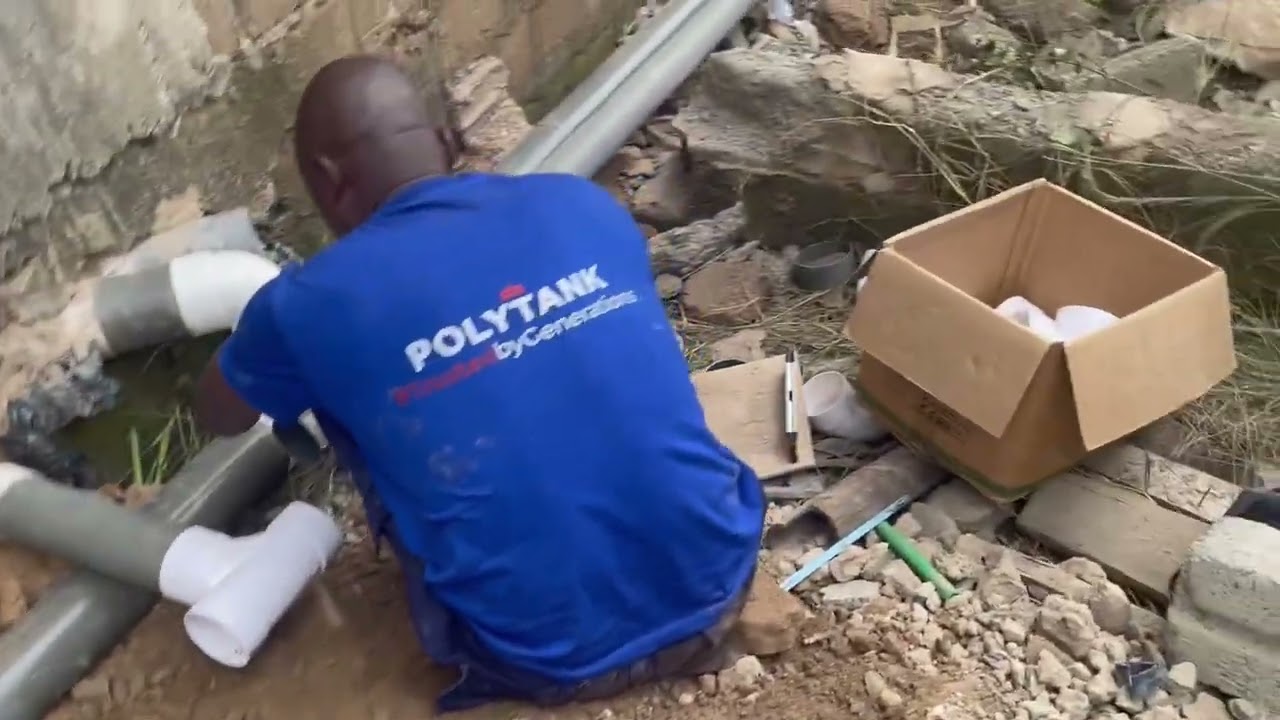 Building In Ghana | Plumbing Work Continued | Neatly Done 