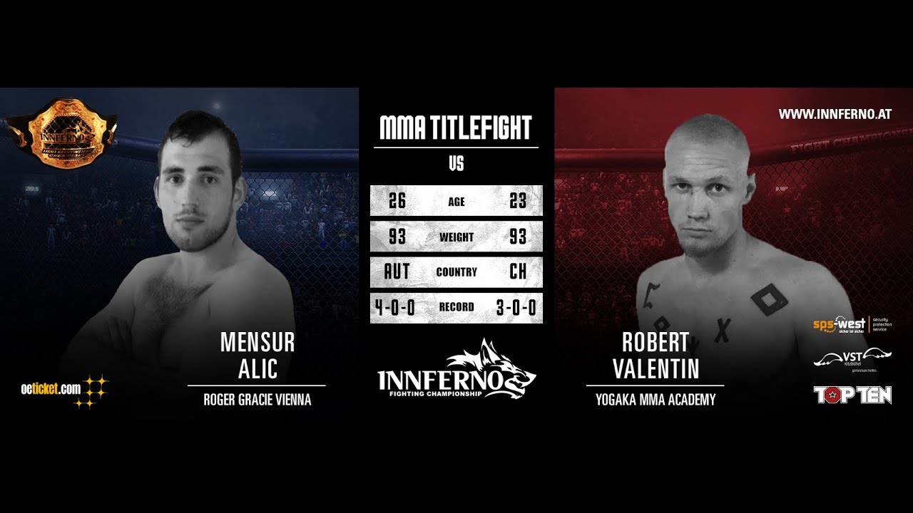Free Fight - Alic VS Valentin - INNFERNO Fighting Championship​ 3