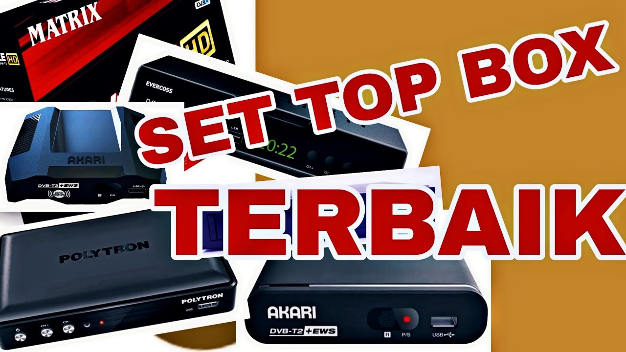 STB Terbaik Set Top Box Terbaik LENGKAP Dengan Spesifikasi Dan Harga