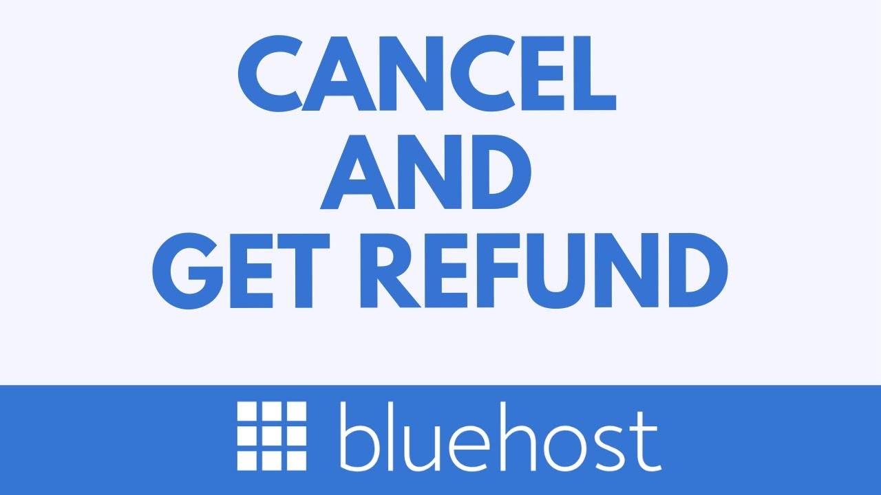 Как отменить подписку на Bluehost и получить возврат средств (полное пошаговое руководство)