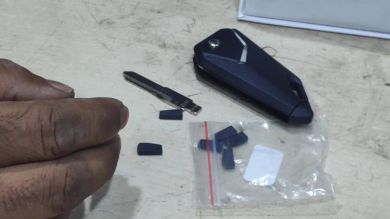 Bike and Car Flip key 🔑 Without Remote, With Transponder (Immobilizer) chip or Without chip