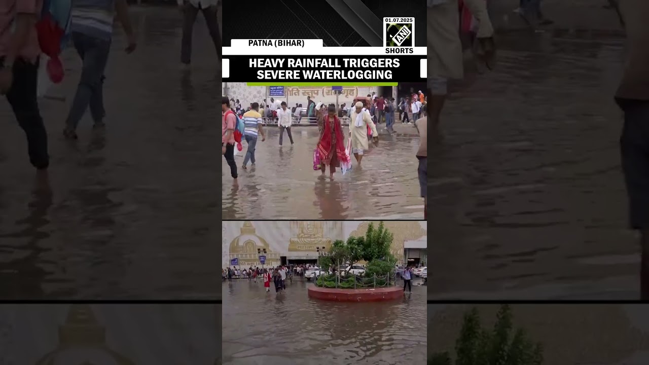 Heavy rainfall triggers severe waterlogging in Bihar&rsquo;s Patna