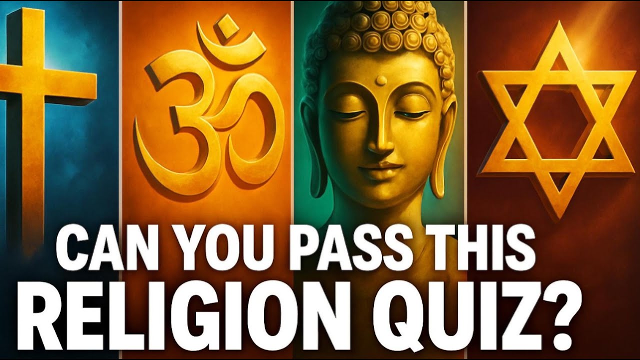 Can You Pass This Religion Quiz? | Best Religious Quiz 👼🌈⛪