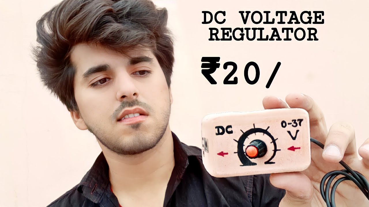 How to make DC motor speed controller || Homemade DC voltage regulator || SPEED CONTROLLER