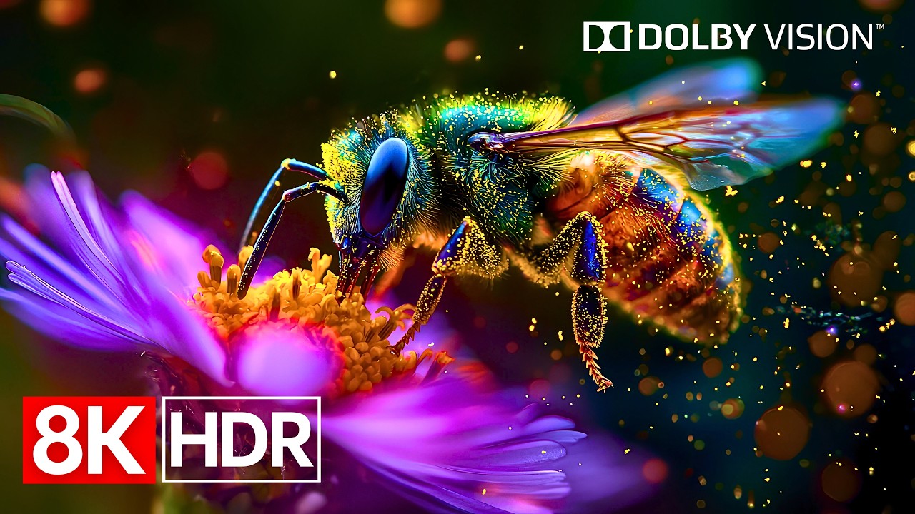 OLED TV Demo: Stunning 8K HDR Dolby Vision (8K 60fps Video)