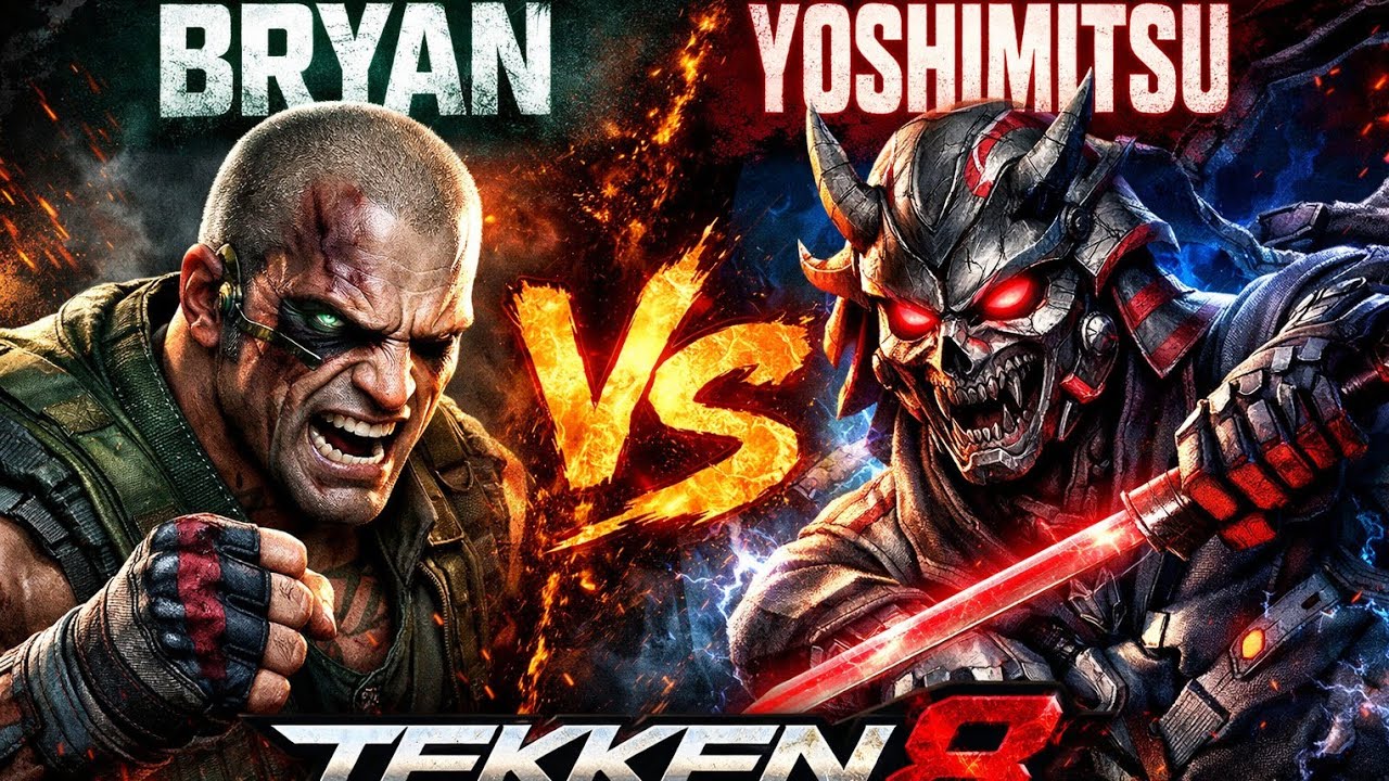 Bryan Fury vs Yoshimitsu 😈⚔️ | Tekken 8 