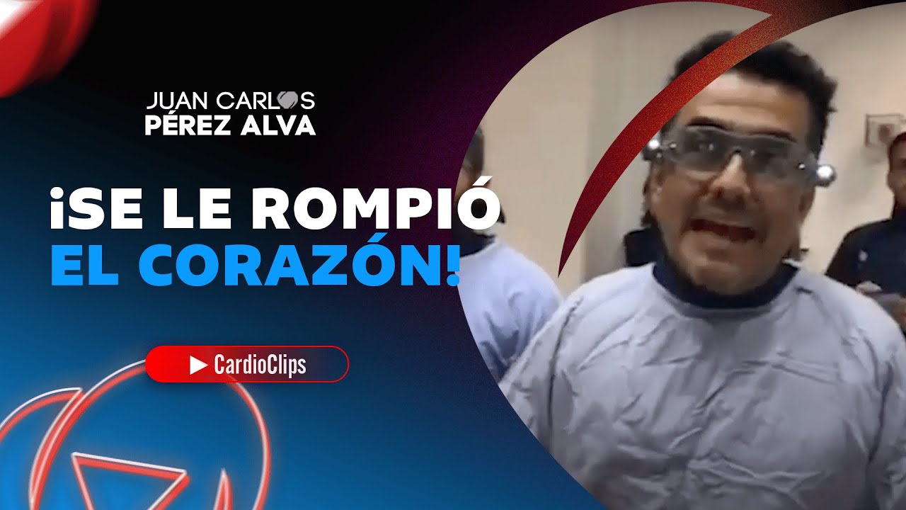 ¡Se le rompió el corazón!