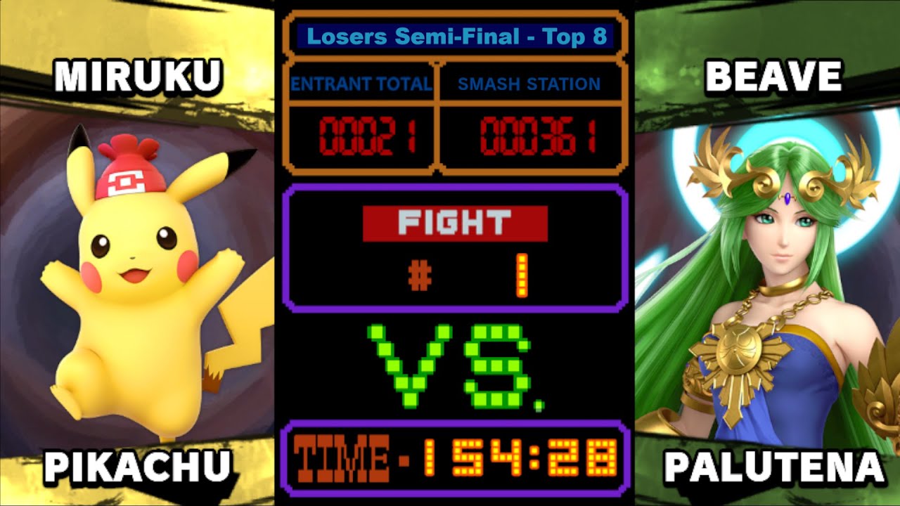Smash Station: #361 - RLz | Miruku vs Beave - Losers Semi-Final - Top 8