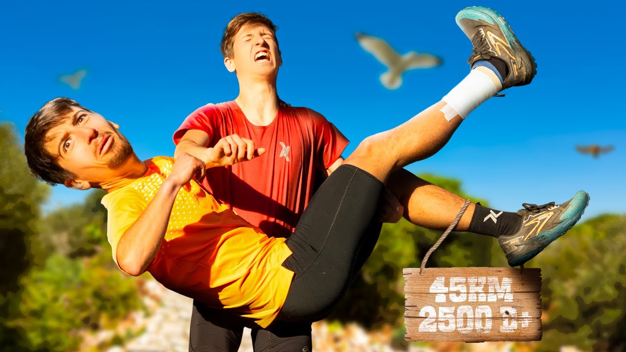 Je participe à mon PREMIER TRAIL LONG, énorme FIASCO 🤕 𝟰𝟱𝙆𝙈 / 𝟮𝟱𝟬𝟬𝙙+