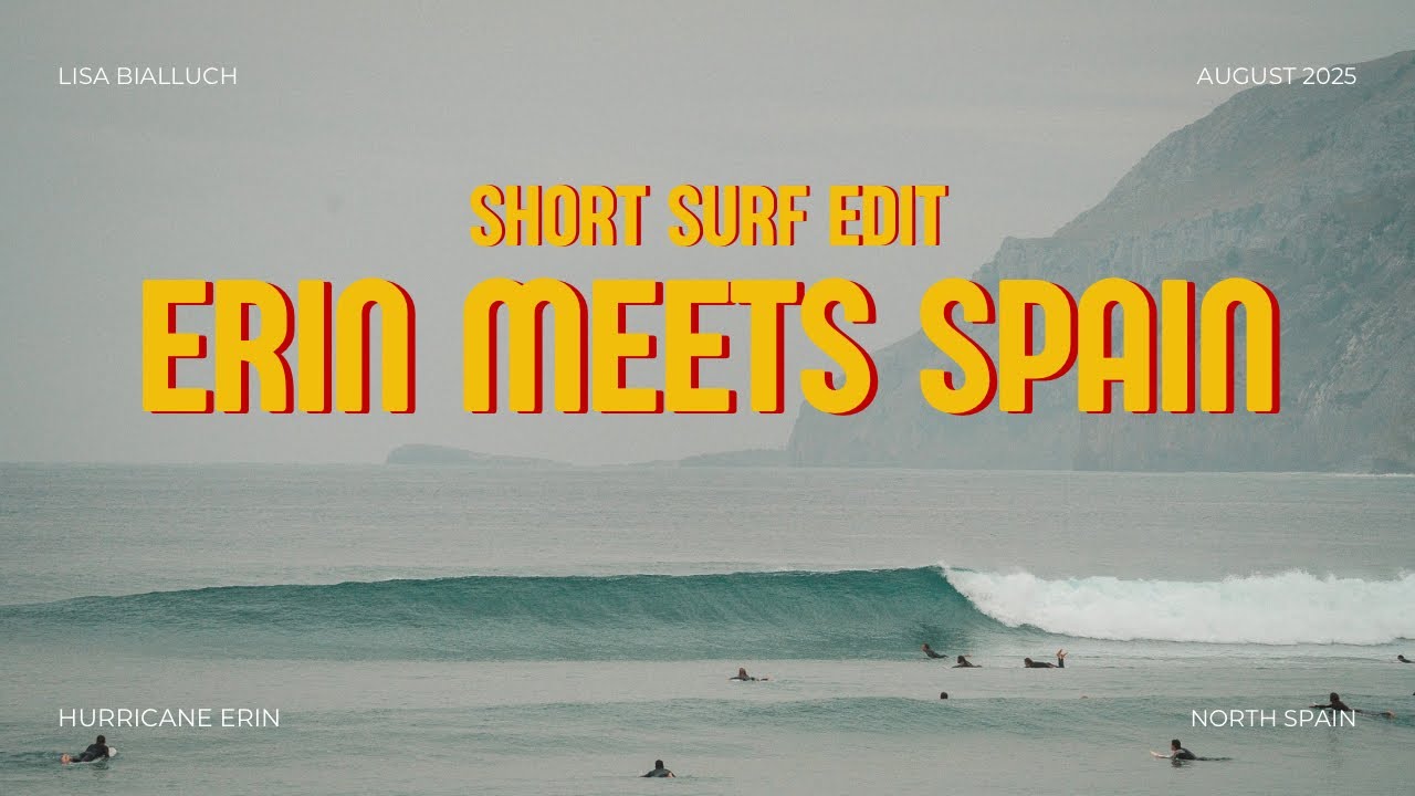 Surfing Hurricane Erin Swell | Northern Spain